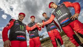 Das Monster Energy Honda Team wird versuchen, das Ergebnis von Ricky Brabec aus dem letzten Jahr zu wiederholen, während sie sich einem neuen Ziel und einer neuen Herausforderung stellen.