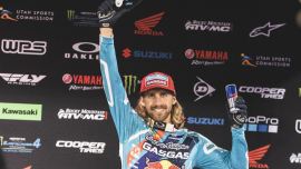 AMA Supercross Round 8: Justin Barcia mit GASGAS auf dem Podium in Orlando