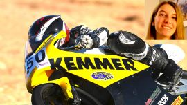 Die sechzehn jährige Lena Kemmer aus Fernitz nähe Graz, startet im Austrian Junior Cup 2021,  hat bereits Rennstrecken- Erfahrung und freut sich auf die ersten Testfahrten mit  der KTM RC4R 