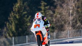 Die ersten Erkenntnisse und Fahreindrücke mit der KTM RC4R von Niklas Wannemacher am Red Red Bull Ring zum Roll Out KTM Austrian Junior Cup Talentsuche 