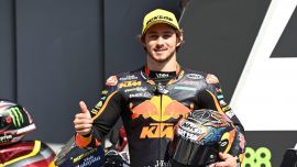 Der Red Bull KTM Ajo Moto2-Fahrer ist nur 23 Tausendstelsekunden von der Pole Position für den Portugal GP entfernt, Raul Fernandez steht in der vierten Reihe.