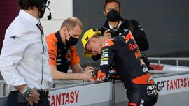 Der junge Pedro Acosta holt sich in Portugal auf KTM einen sensationellen Sieg