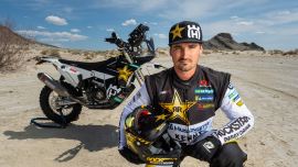 Der amerikanische Rallye-Star hat bei Rockstar Energy Husqvarna Factory Racing für die Saison 2023 unterschrieben.