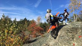 Nicht nur Young Fighterz sondern auch Enduro Fahrer sind bei Ringhofer´s Training bestens aufgehoben!