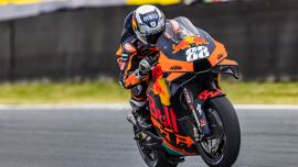 Ein Startplatz in der zweiten Reihe für Miguel Oliveira von Red Bull KTM Factory Racing auf dem TT Circuit Assen.