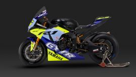 Um die legendäre MotoGP-Karriere des größten Stars des Sports, Valentino Rossi, zu feiern, hat Yamaha Motor Europe eine spezielle R1 GYTR VR46 Tribute produziert.