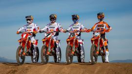 Red Bull KTM Factory Racing Team: Vier Fahrer sind bereit für die Saison2022 