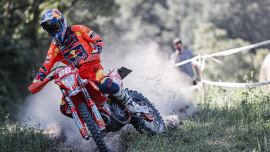 Gemischtes Glück für Josep Garcia beim EnduroGP von Italien