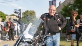 Mit Wolfgang Böck auf Biker-Tour !