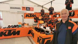 KTM Braumandl ist sein Beginn an ein Fixausteller und somit Urgestein beim Red Bull Erzbergrodeo.