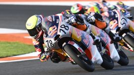 Gutes Saisonfinale für Jakob Rosenthaler im Red Bull MotoGP Rookies Cup 2022
