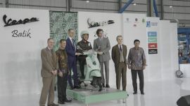 Piaggio Gruppe eröffnet Produktionsstätte in Indonesien