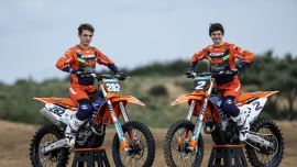 VRT KTM Werksjunioren bereit für das EMX Motocross 2023