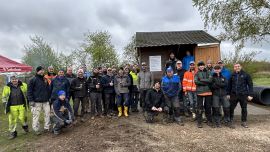 Die Jahrzehnte Jahre Clubgeschichte vom HSV Burg Kreuzenstein wurde mit dem Clubhaus Abbruch wieder um eine Erfahrung reicher.