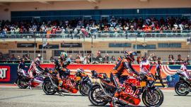 Red Bull KTM Factory Racing hatte guten Grund, den Red Bull Grand Prix of the Americas mit großem Optimismus zu betrachten, wenn man die gesteigerte Wettbewerbsfähigkeit und die kontinuierlichen Fortschritte mit dem aktuellen RC16-Motorrad bedenkt.