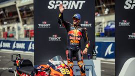 Brad Binder fuhr in Le Mans von Startplatz 10 auf Platz 2 und holte damit sein drittes Sprint-Podium in fünf Rennen in dieser Saison.