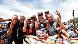 Manuel Lettenbichler von Red Bull KTM Factory Racing stürmte zum Sieg bei den 2023 Red Bull Romaniacs.