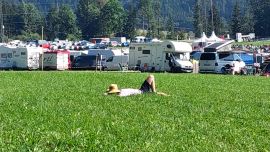 Die MotoGP in Österreich war für usich ein Highlight - Camping PINK direkt am Ring war die dazu passende Wohlfühloase.