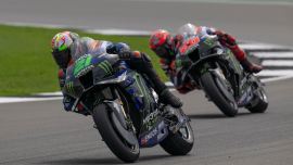 Die harte Arbeit von Franco Morbidelli und Fabio Quartararo beim heurigen Monster Energy British Grand Prix hat sich nicht ganz gelohnt.