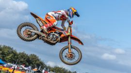 Red Bull KTM Factory Racing beendete eine weitere erfolgreiche Saison der FIM Motocross-Weltmeisterschaft mit einem weiteren MX2-Podestplatz.