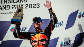 Brad Binder holte gleich zwei Podiumsplätze und bei einem großartigen Rennen erreichte Brad trotz Verstoßes gegen die Track Limits den 3. Podiumsplatz.