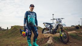 Billy Bolt von Husqvarna Factory Racing ist bereit, seinen Titel in der FIM SuperEnduro-Weltmeisterschaft zu verteidigen. 