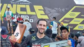 Dieter Rudolf behauptet sich in der Weltelite für das Austria X-GRIP Racing Team beim Uncle Hard Enduro in Indonesien, auf der Insel Borneo mit dem 5. Platz in der Gesamtwertung. (Text: AT/EN)