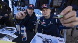 Nestaan Husqvarna Factory Racing holt MX2 Podiumsplätze