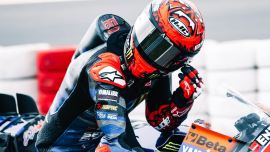 Fabio Quartararo über die letzte MotoGP: "Ich bin mit einem unbekannten Motorrad ins Rennen gegangen".