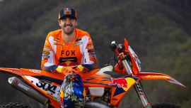 Manuel Lettenbichler von Red Bull KTM Factory Racing ist motiviert und bereit für die erste Runde der FIM Hard Enduro Weltmeisterschaft 2024. 