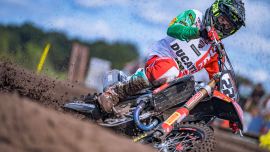 Der GP der Niederlande ermöglichte den Technikern von Borgo Panigale, wichtige Daten für die Entwicklung der Desmo450 MX im Hinblick auf die MXGP-Weltmeisterschaft 2025 zu sammeln.
