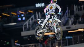 Husqvarna:  Malcom Stewart macht Fortschritte !
