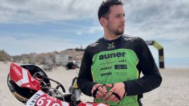 Wenn Buchi bei der KRKA Enduro eigentlich nur trainieren will, dann landet er eben auf Platz 2 - nur 1 Sekunde hinter Platz 1.