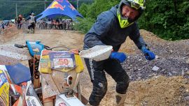 Trotz  perfekter Vorbereitung auf den Prolog wurde aus dem Ziel der TOP 30 Platz 98.