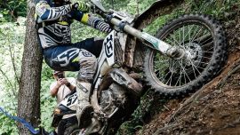 Billy Bolt (GBR, Husqvarna) ging mit einer klaren Mission auf die Strecke – heute hieß es Vollgas!