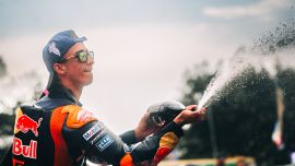 Pedro Acosta kämpfte sich nach einem soliden Qualifying vom 7. Startplatz auf sein zweites Sprint-Podium 2025 (und das zweite in Folge).