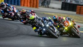 Das Yamalube YART Yamaha EWC Official Team mit Marvin Fritz, Karel Hanika und Leandro Mercado fuhr nach einer fehlerfreien Leistung einen sensationellen Sieg bei den 24 Stunden von Le Mans ein, sicherte sich damit zwei Siege in Folge und startete perfekt in die Titelverteidigung in der FIM-Langstrecken-Weltmeisterschaft.