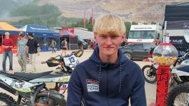 Felix Zöhrer vom MSC Mattighofen zeigt mit seinen 17 Jahren, dass der Nachwuchs genau weiß, wie man Gas gibt.