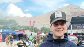 Maximilian Hofer vom MSC Mattighofen ist mit Platz 23 im Lauf 1 des Iron Road Prologs aufgefallen - mit 16 Jahren und zum ersten Mal beim Red Bull Erzbergrodeo ist das eine gewaltige Leistung.