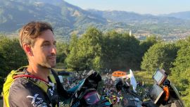 Dieter Rudolf ist auch am heutigen Tag auf KTM erneut Dritter geworden und kann mit dem Ergebnis mehr als zufrieden sein.