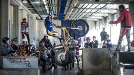 Indoor-Trial-Parcours am Red Bull Ring