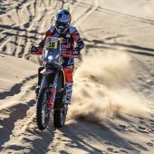 Der amtierende Champion Toby Price hat die Auftaktetappe der Rallye Dakar 2020 gewonnen. 