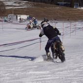 Training im Schnee 