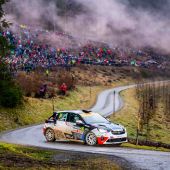 2 WD Sieger bei Jännerrallye Luca Waldherr - Claudia Maier, Opel Corsa Rally4