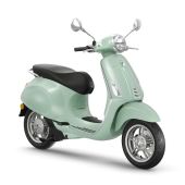 Vespa Primavera Elettrica Verde Amabile