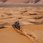 Tobias Ebster KINI Abu Dhabi Desert Challenge 2025 Etappe 4