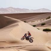 Tobias Ebster KINI Abu Dhabi Desert Challenge 2025 Etappe 4