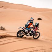 Tobias Ebster KINI Abu Dhabi Desert Challenge 2025 Etappe 2