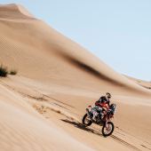Tobias Ebster KINI Abu Dhabi Desert Challenge 2025 Etappe 1