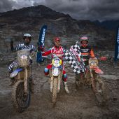 Ossi Reisinger takes victory in the MITAS Rocket Ride uphill race!